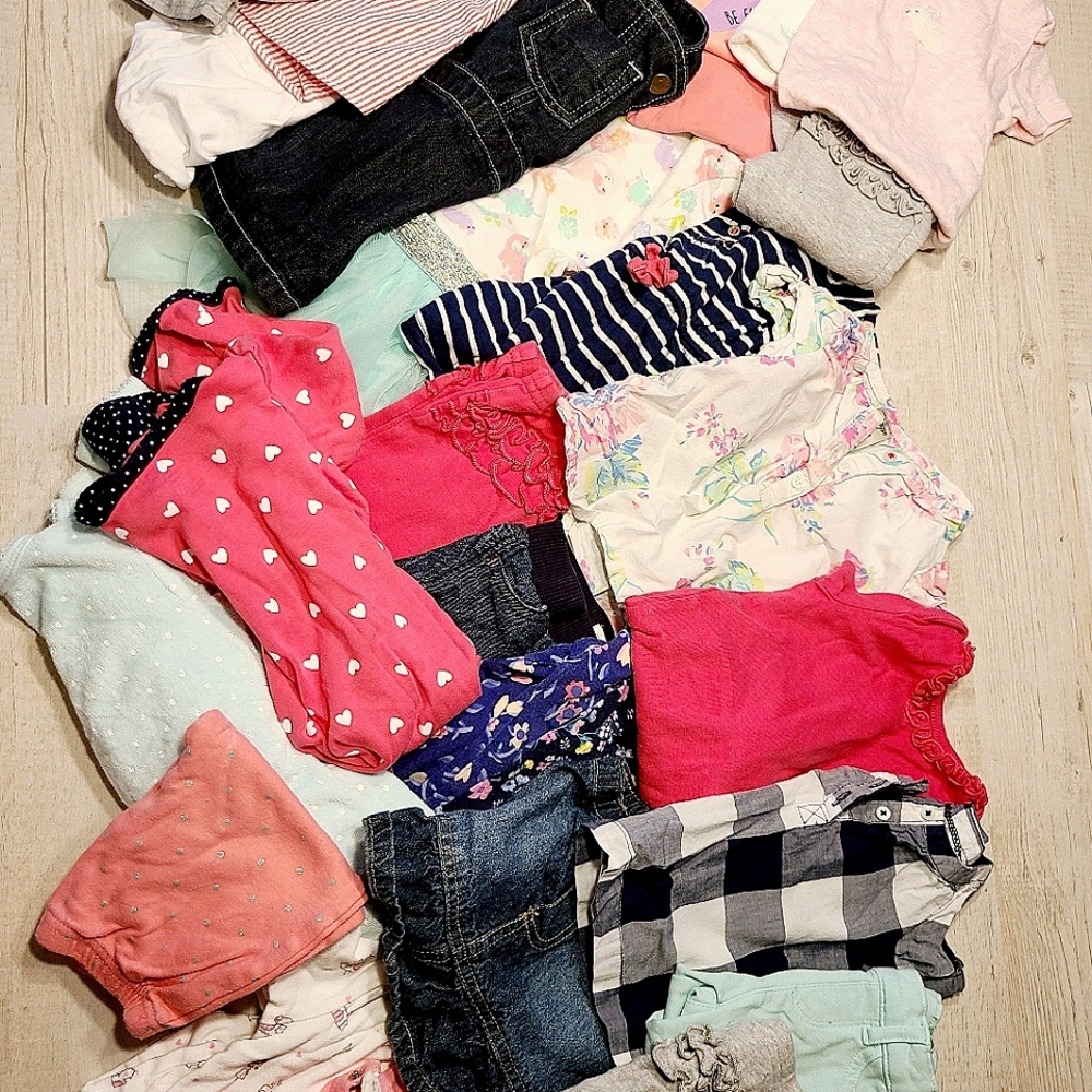 6-9 month girls summer lot. 28 pieces in total